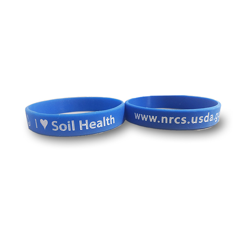 Silicone Wristbands for NRCS Soil Health