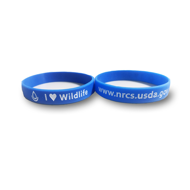 Silicone Wristbands for NRCS Wildlife