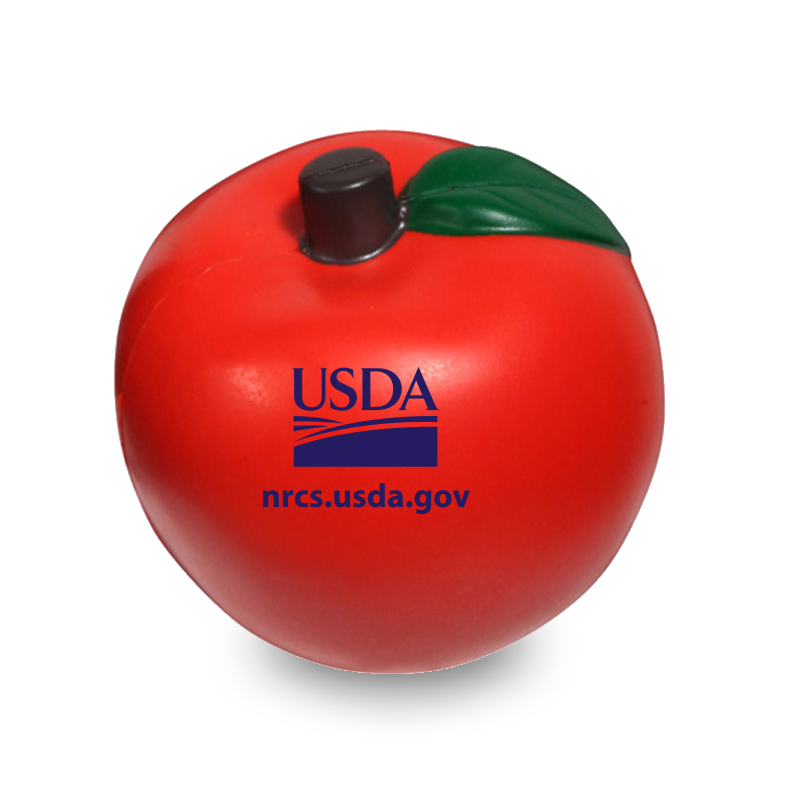 Apple stressballs for NRCS