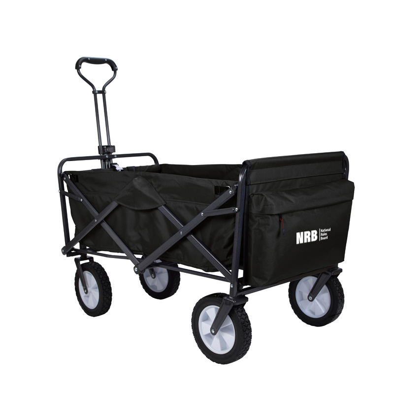 custom imprint on folding wagon