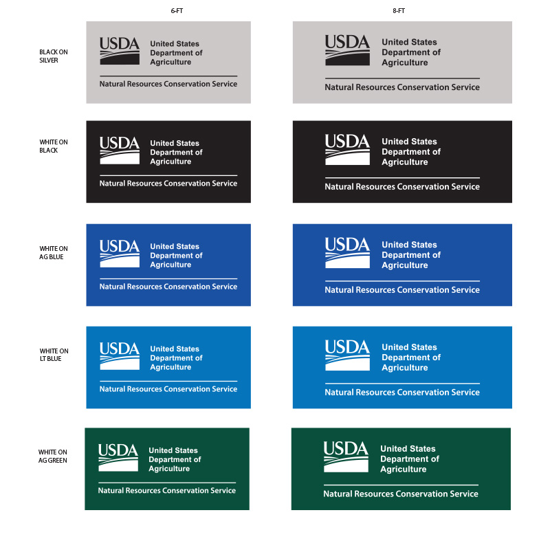 banners for USDA Natural Resources Conservation Service all colors all sizes