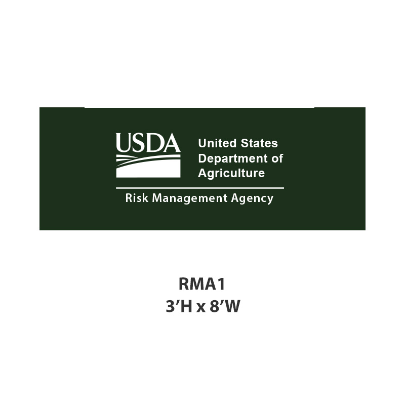 6-ft banner for USDA Rural Development Agency